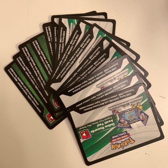 Pokemon Tcg Online Codes Pack Of 14